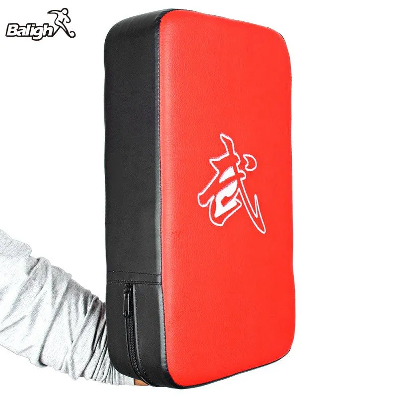 PU Leather Punching Pad Rectangle, Focus Kicking Strike Power Punch Training Equipment Martial Arts