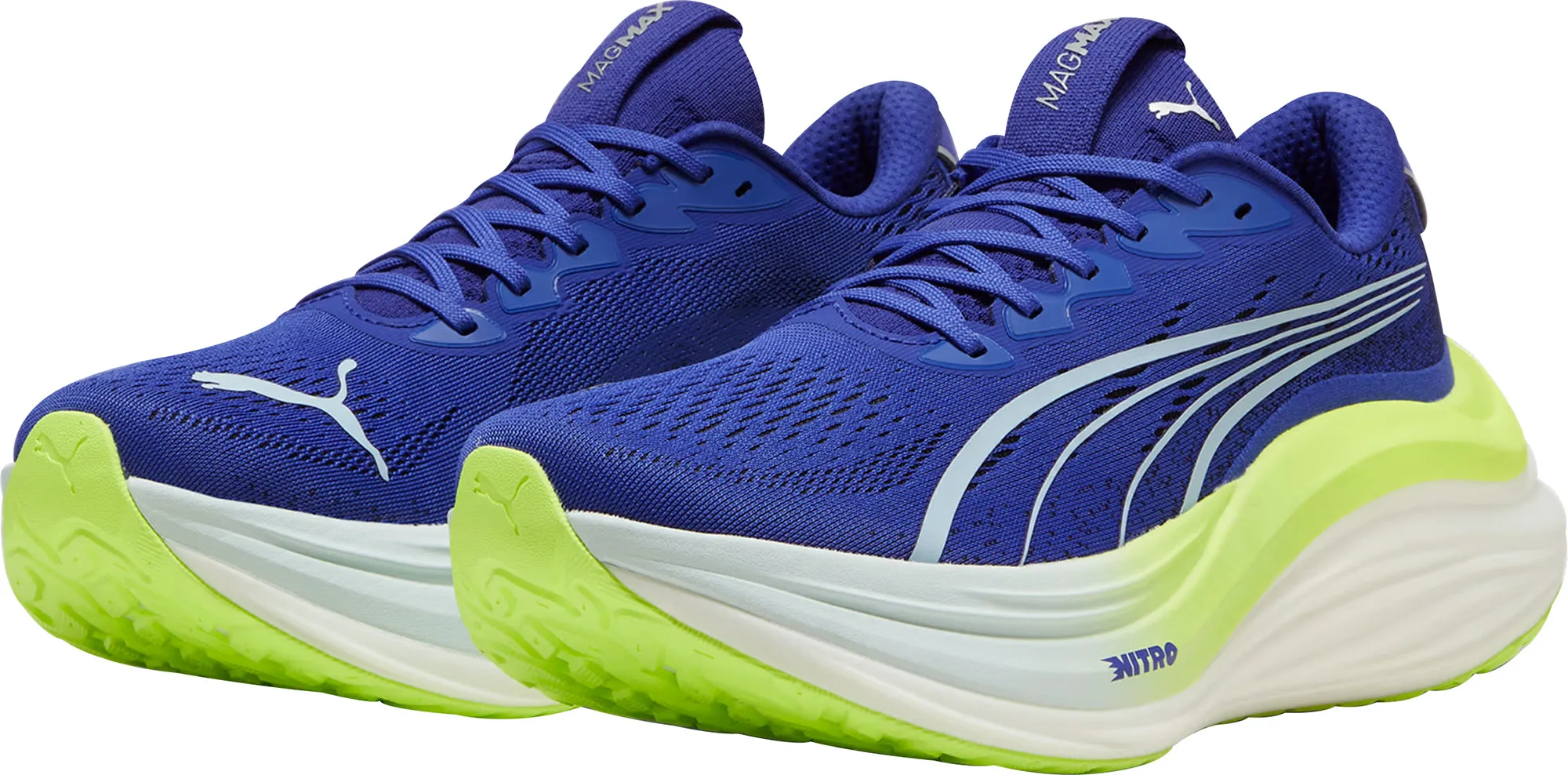 Puma MagMax Nitro Mens Running Shoes - Blue