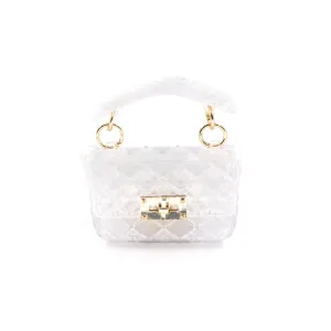 Quilted Jelly Purse - Clear