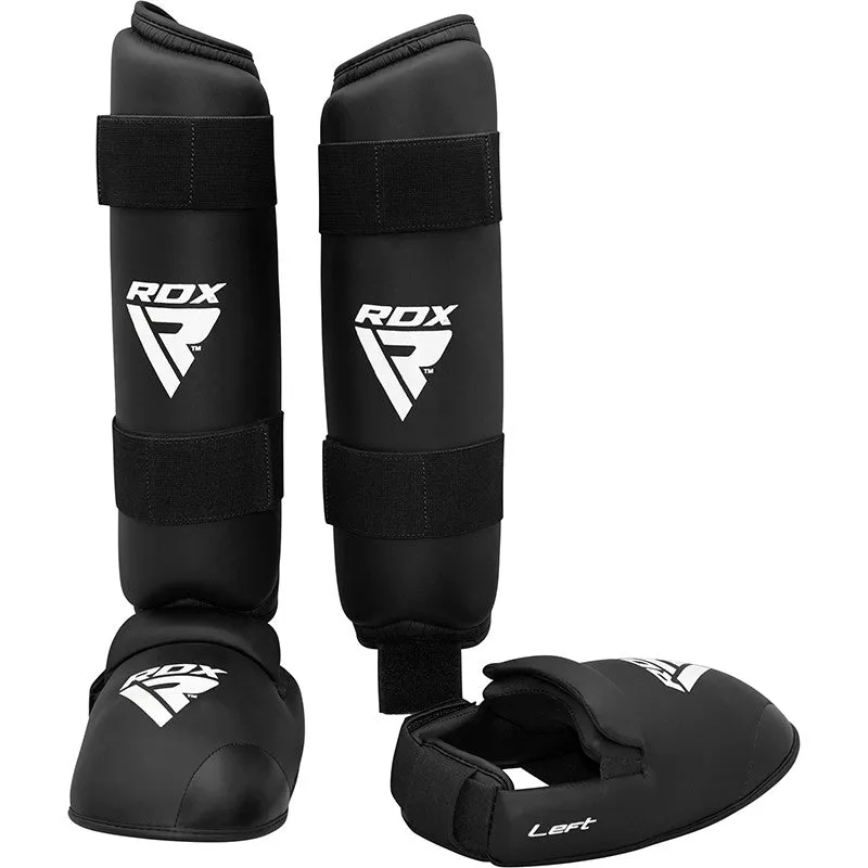 RDX X1 karate  Shin Instep Guards