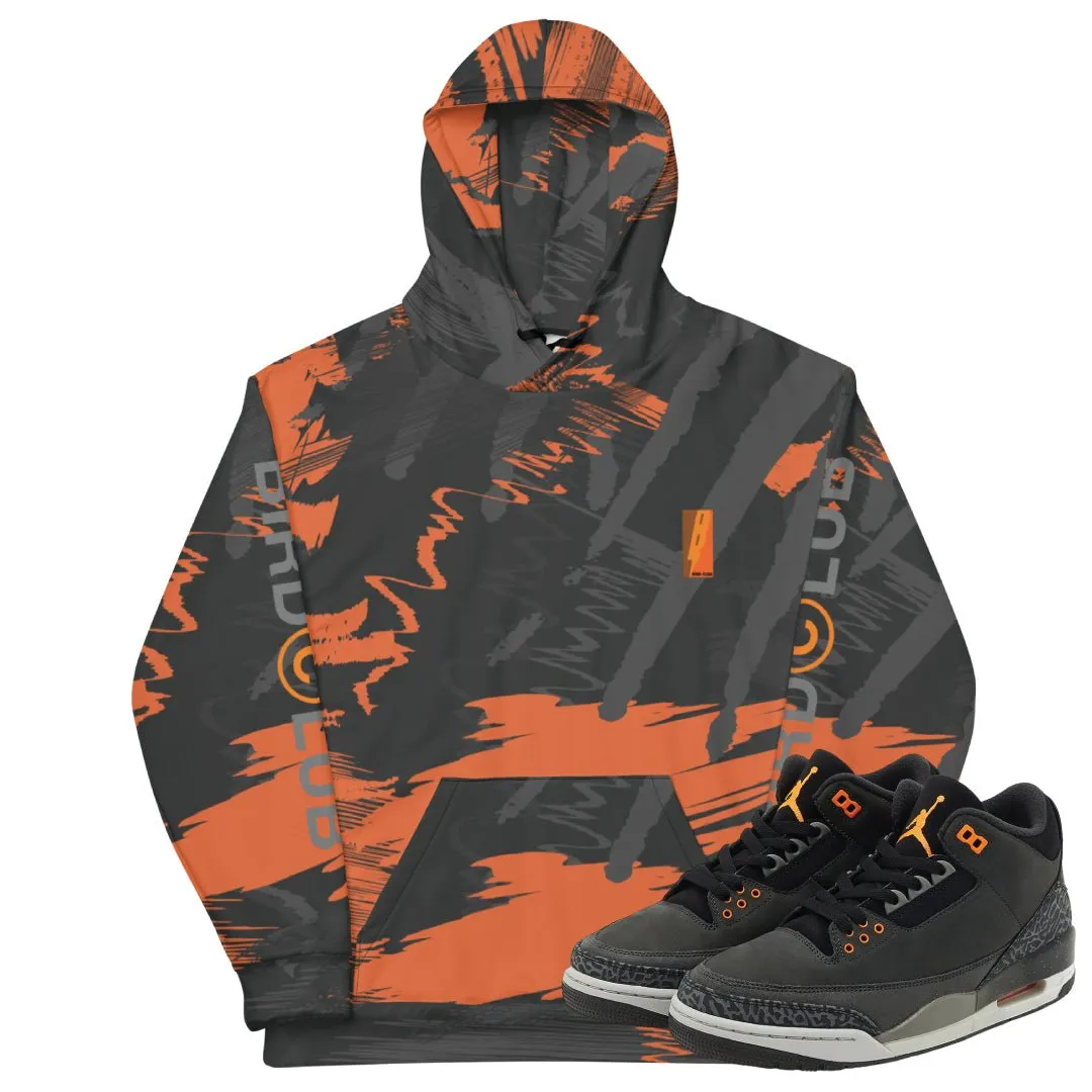 Retro 3 Fear Camo Hoodie