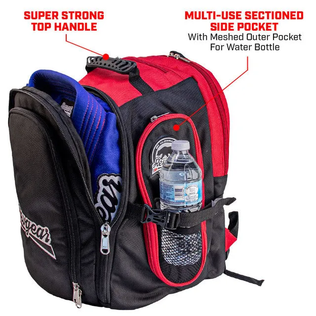 Revgear Travel Locker XL - "The Beast" - The Ultimate Martial Arts Backpack Red