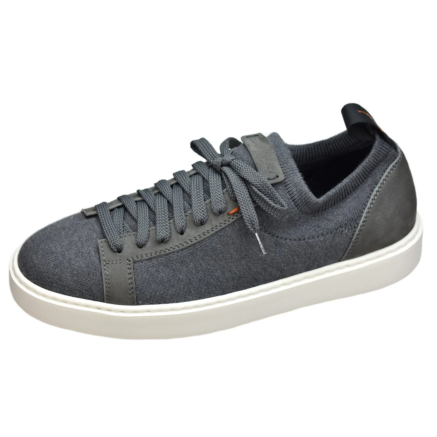 Santoni Daftest Knit Sneaker Grey