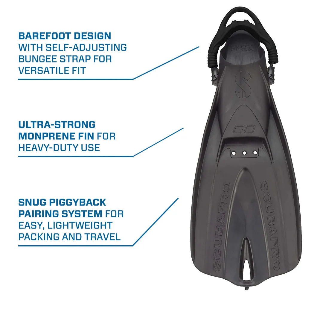 ScubaPro Go Travel Dive Fins