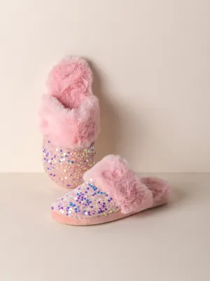 Shiraleah Fiesta Slippers, Pink