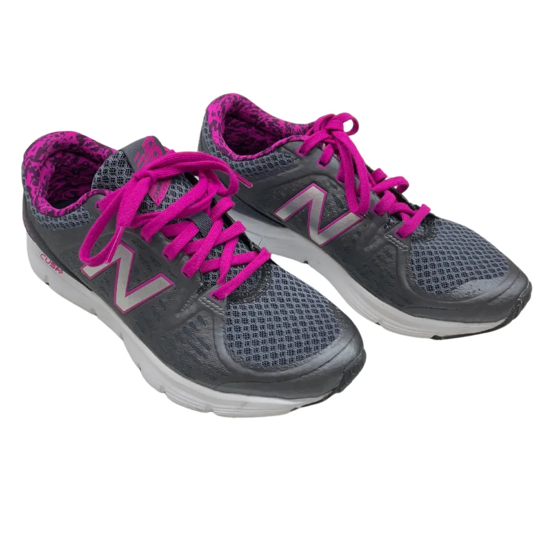 Shoes Athletic By New Balance In Grey & Pink, Size: 6