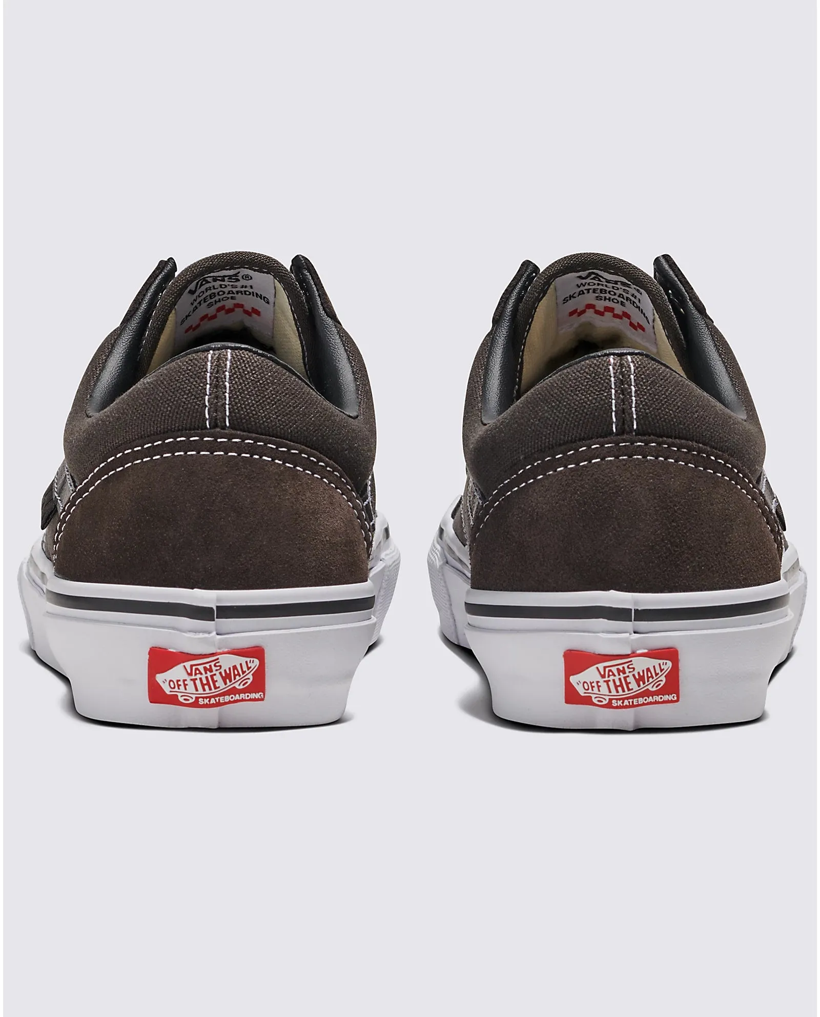 Skate Old Skool Shoe - Chocolate/White