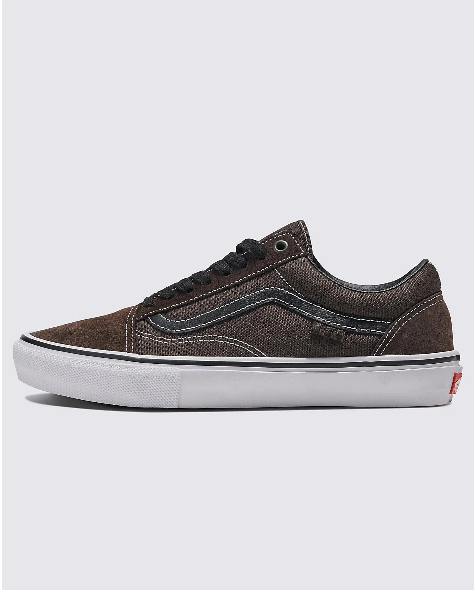 Skate Old Skool Shoe - Chocolate/White