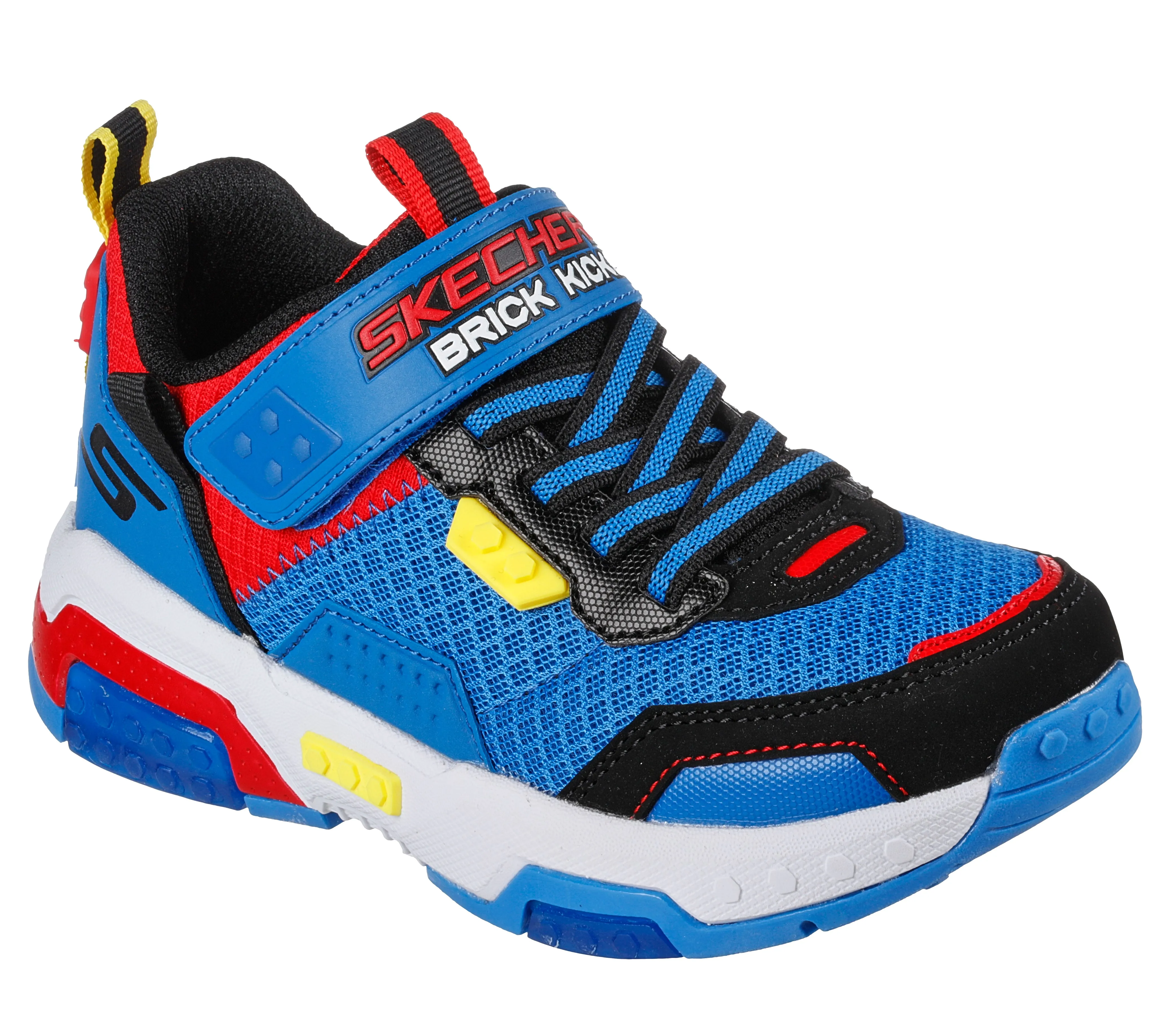 Skechers Brick Kicks Boys Blue Multi Trainer