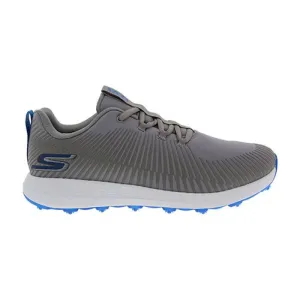 Skechers Men's Max Bolt MD Spikeless Golf Shoes - Grey/Blue