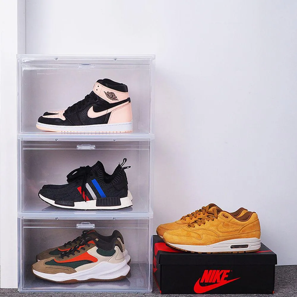 Stackable Shoe Box Clear