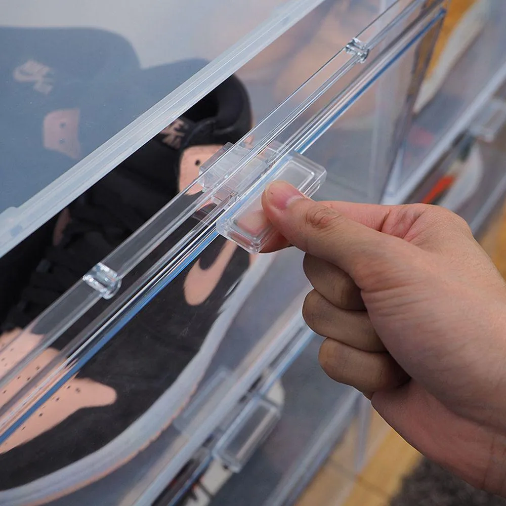 Stackable Shoe Box Clear