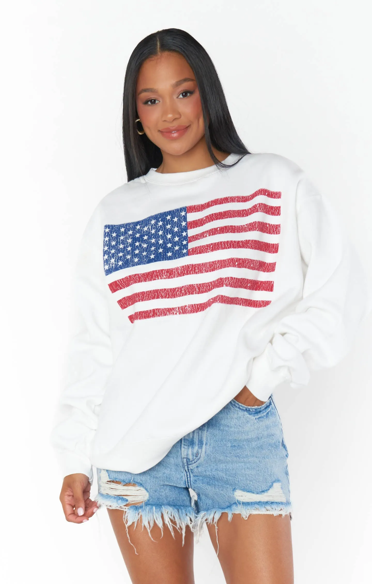 Stanley Sweatshirt ~ American Flag Graphic