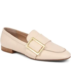 Stefana Leather Slip-On Shoes - STEFANIA / 324 557