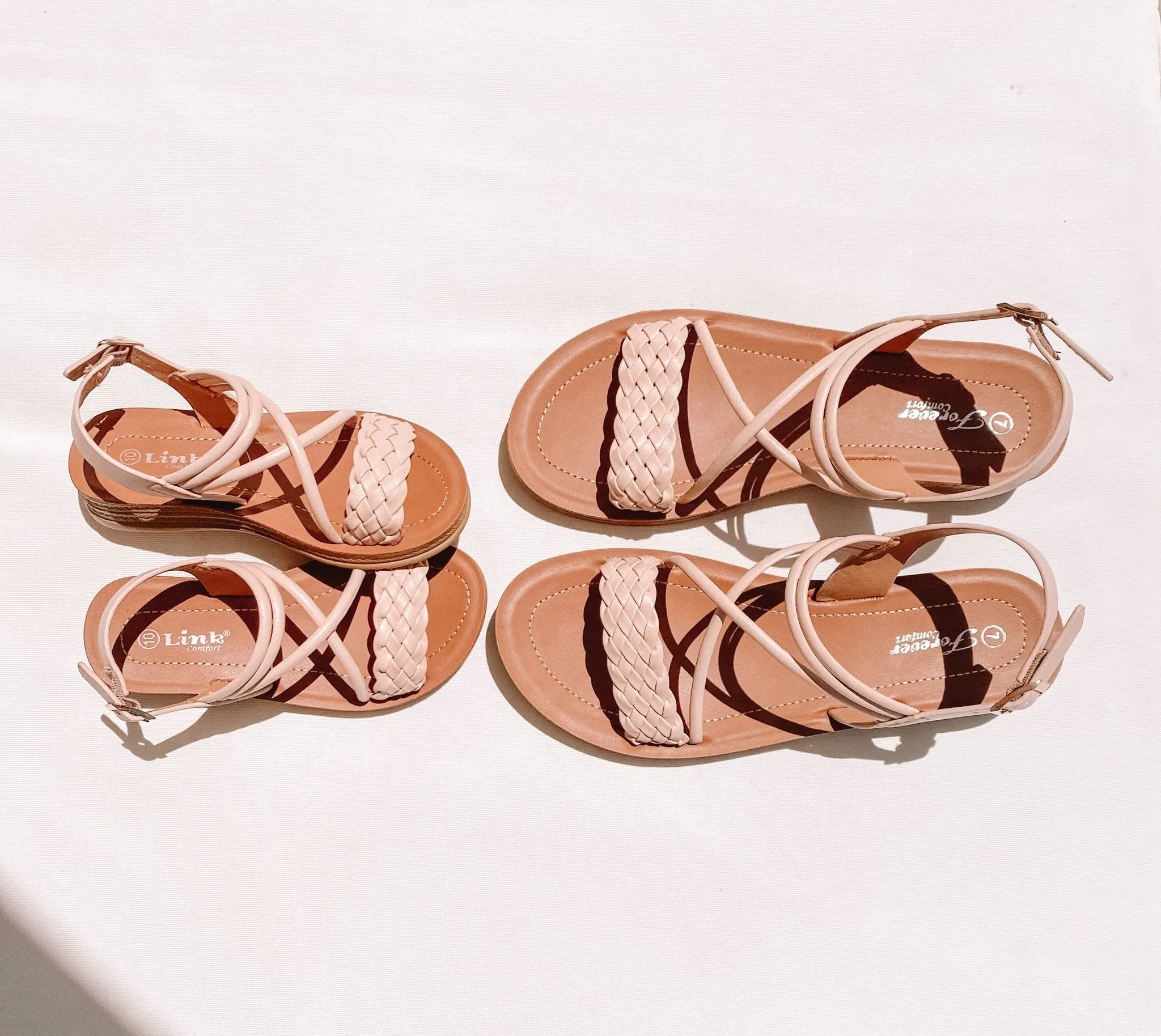 Tamy Tan Comfort Ankle Mommy and Me Matching Sandals