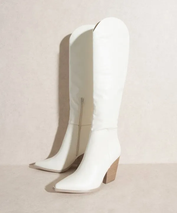 TEEK - Clara - Knee-High Western Boots