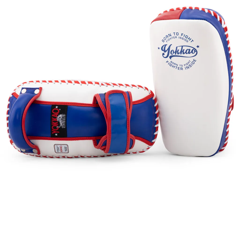 Thai Flag Free Style Kicking Pads