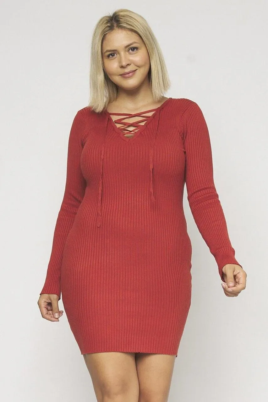 THE SASSY SWEATER DRESS