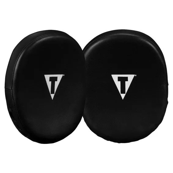 TITLE RAZOR 2.0 MUAY THAI BOXING MMA PUNCHING FOCUS MITTS PADS Black