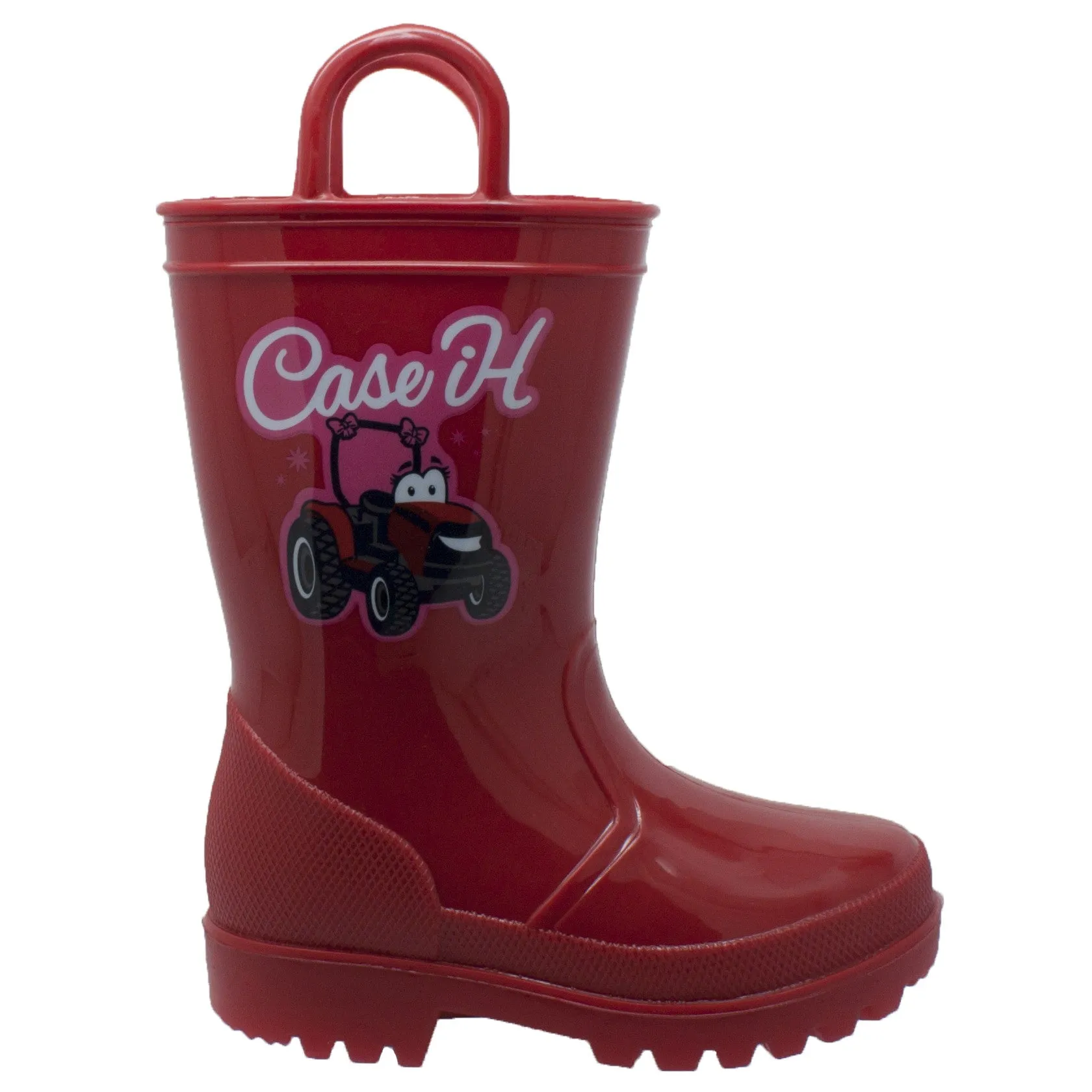 Toddler's PVC Boot with Light-Up Outsole Red - CI-5011