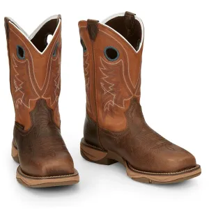 TONY LAMA MEN'S LOPEZ 11" WIDE STEEL TOE H20 BOOT- RR3363