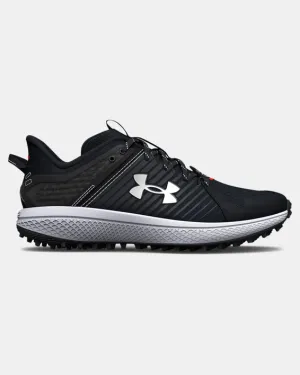 Under Armour Youth Yard Turf Jr. Baseball Shoe - Black