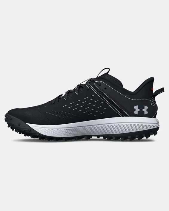 Under Armour Youth Yard Turf Jr. Baseball Shoe - Black