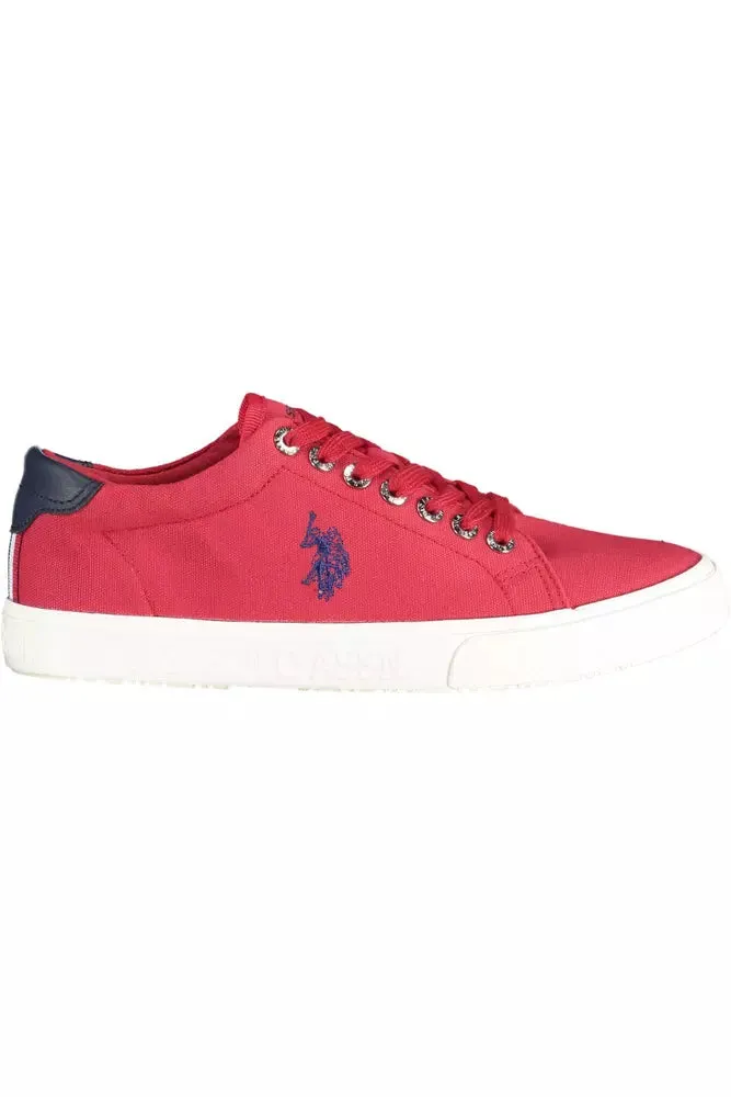 U.S. POLO ASSN. Red Cotton Men Sneaker