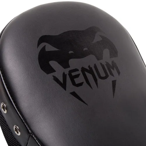 VENUM-03050-114 ELITE BIG FOCUS MUAY THAI BOXING MMA PUNCHING FOCUS MITTS PADS Black Black