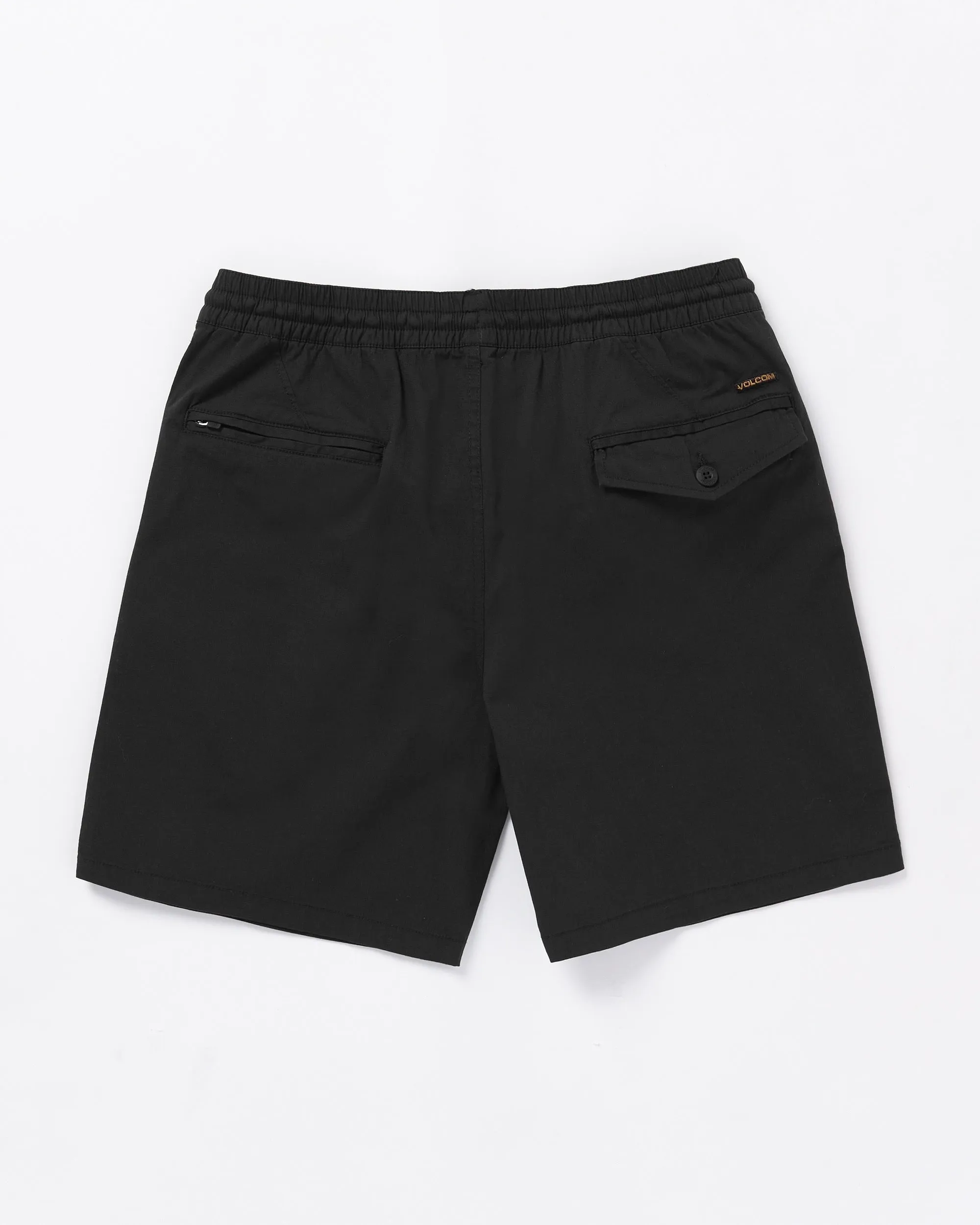 Villa Rue Elastic Waist Shorts - Black