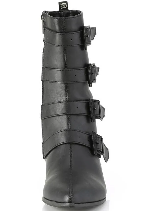 WARLOCK-110-C [Black] | BOOTS [PREORDER]