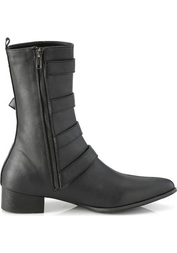 WARLOCK-110-C [Black] | BOOTS [PREORDER]