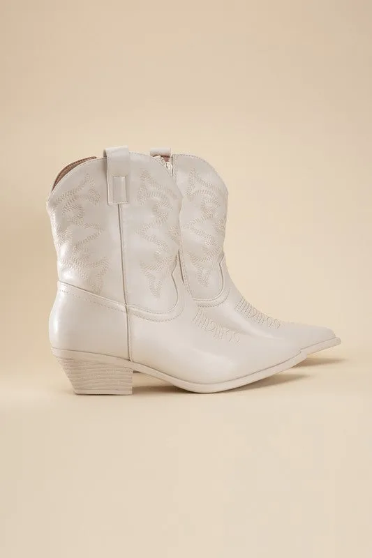 WILLA-1 Western Booties