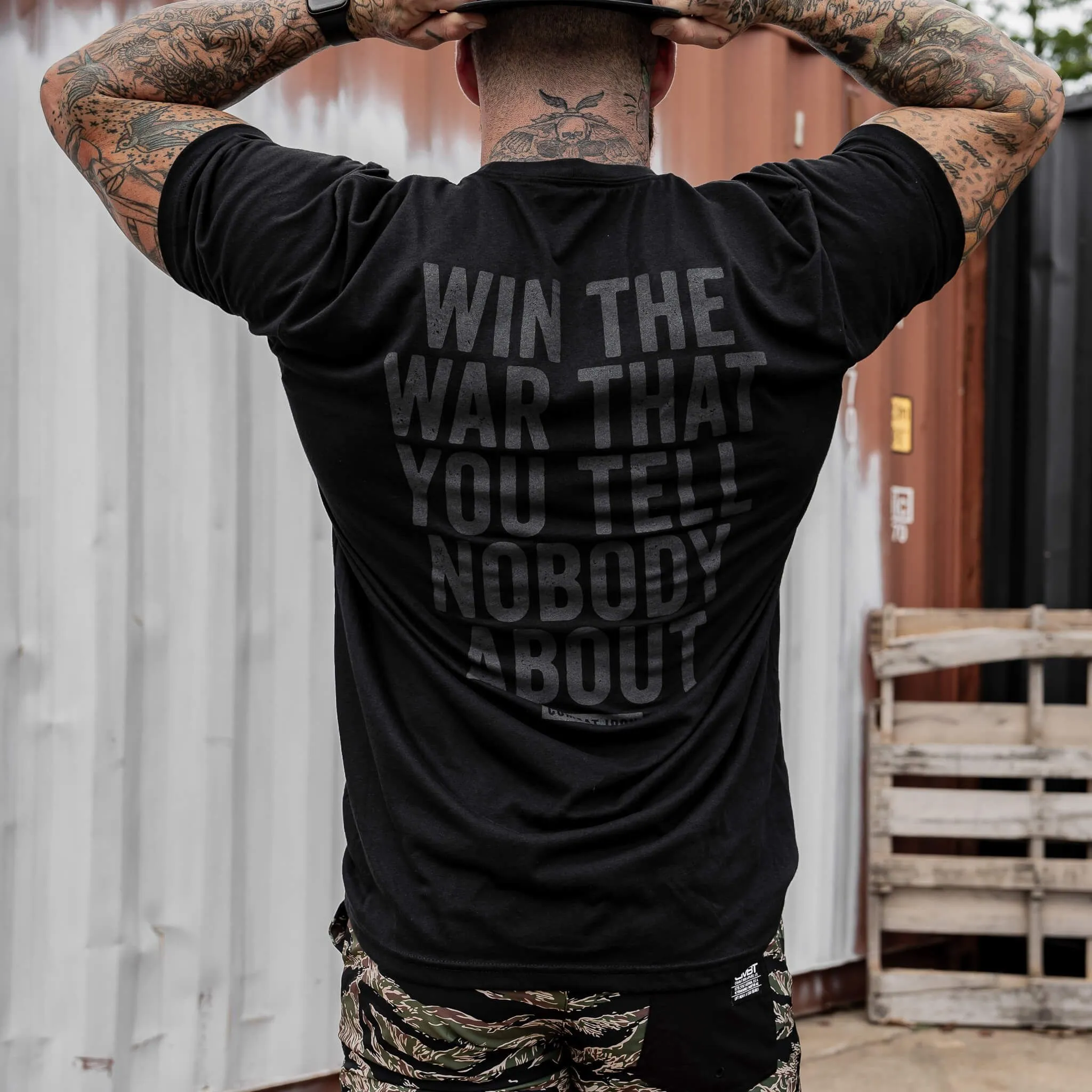 Win The War You Tell Nobody About Men's T-Shirt