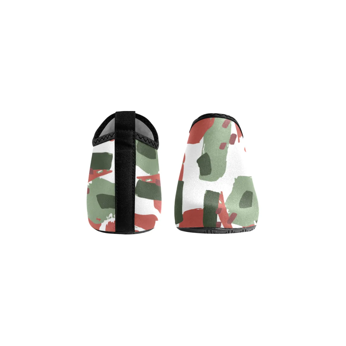 Women's Christmas Camouflage Print Barefoot Shoes