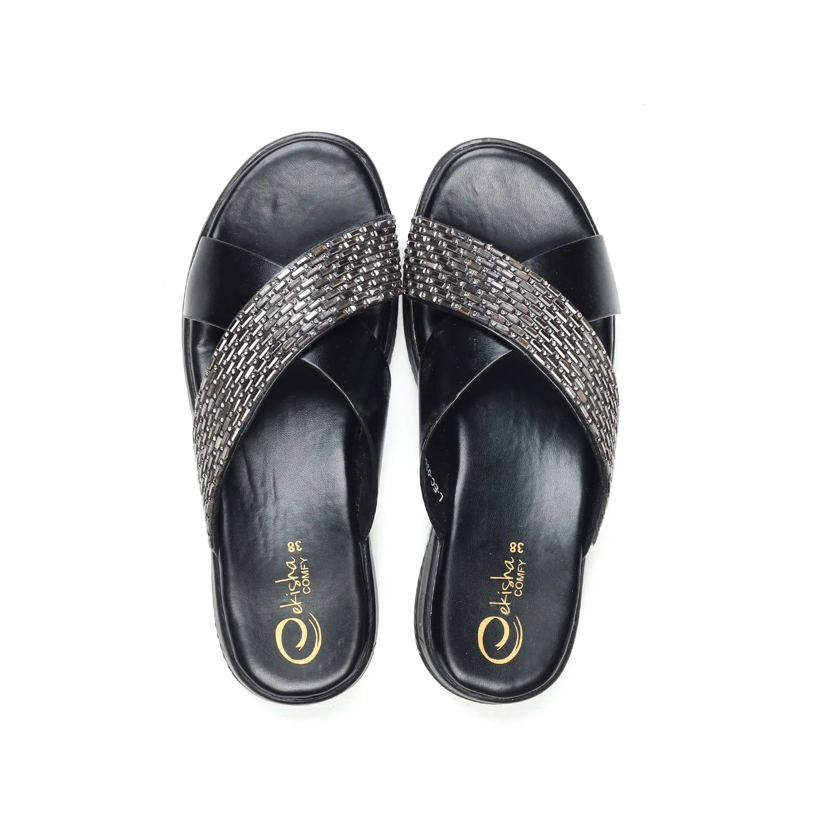 Women's Cross-Strap Slippers