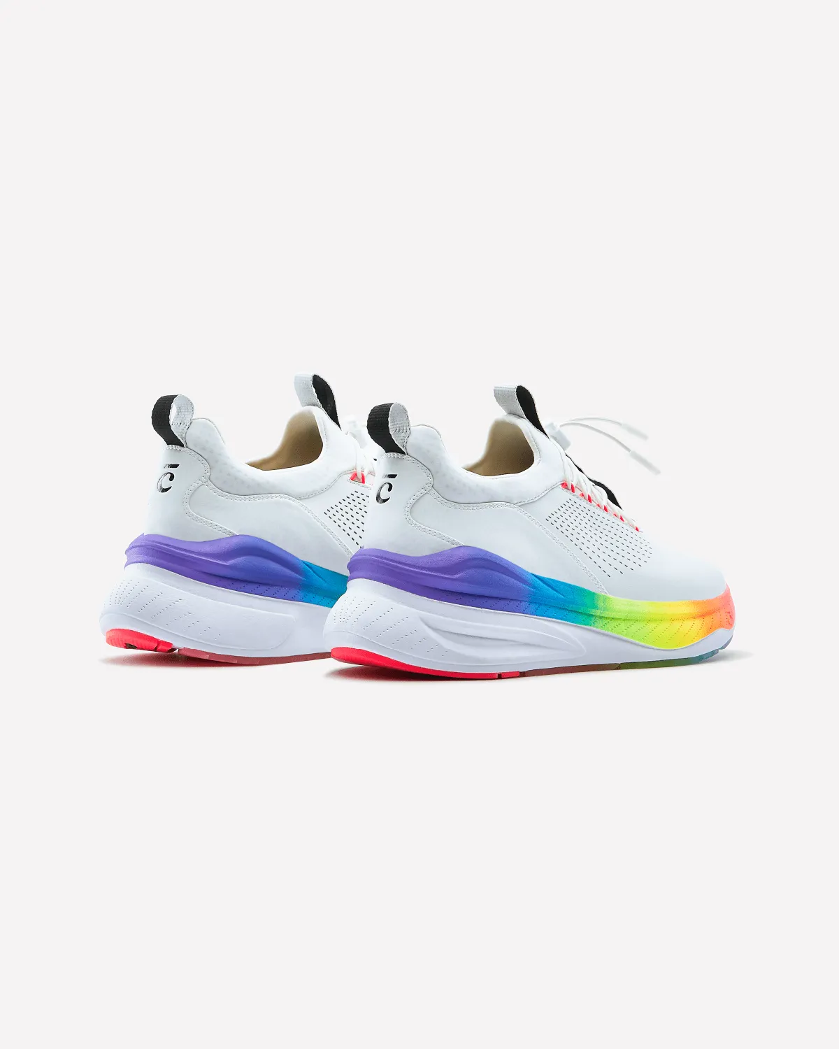 Women's Forte - Rainbow Soul (White)