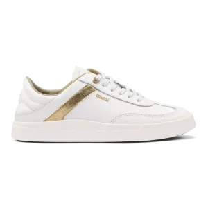 WOMEN'S OLUKAI HA'UPU SNEAKER | WHITE / WHITE