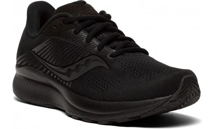 Womens Saucony Guide 14 - Running Shoes Triple Black