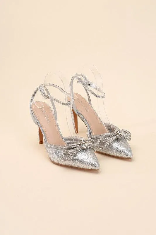 Womens Shoes Style No. Freya-5 Double Bow Heels