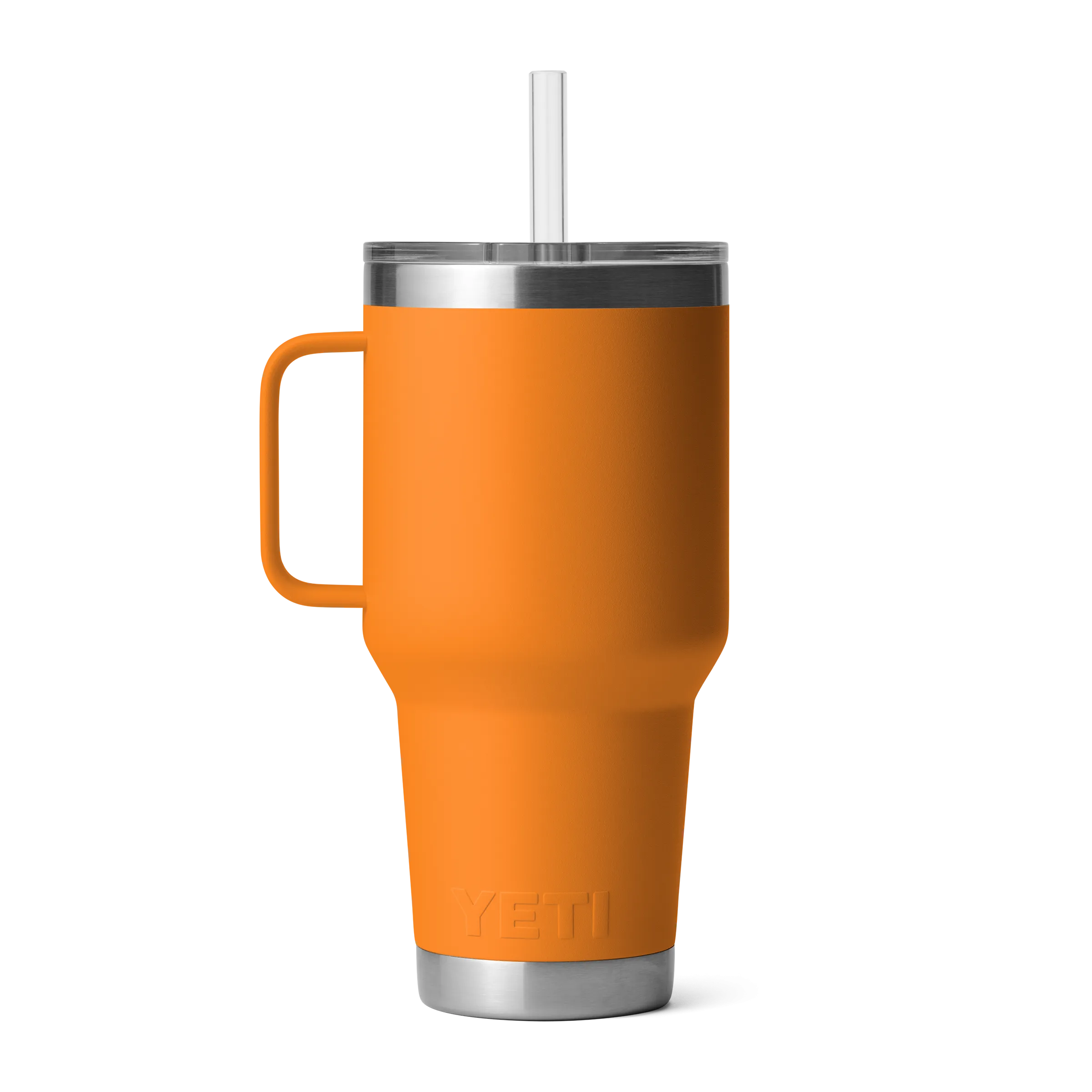 Yeti Rambler 35oz Mug With Straw Lid - King Crab Orange