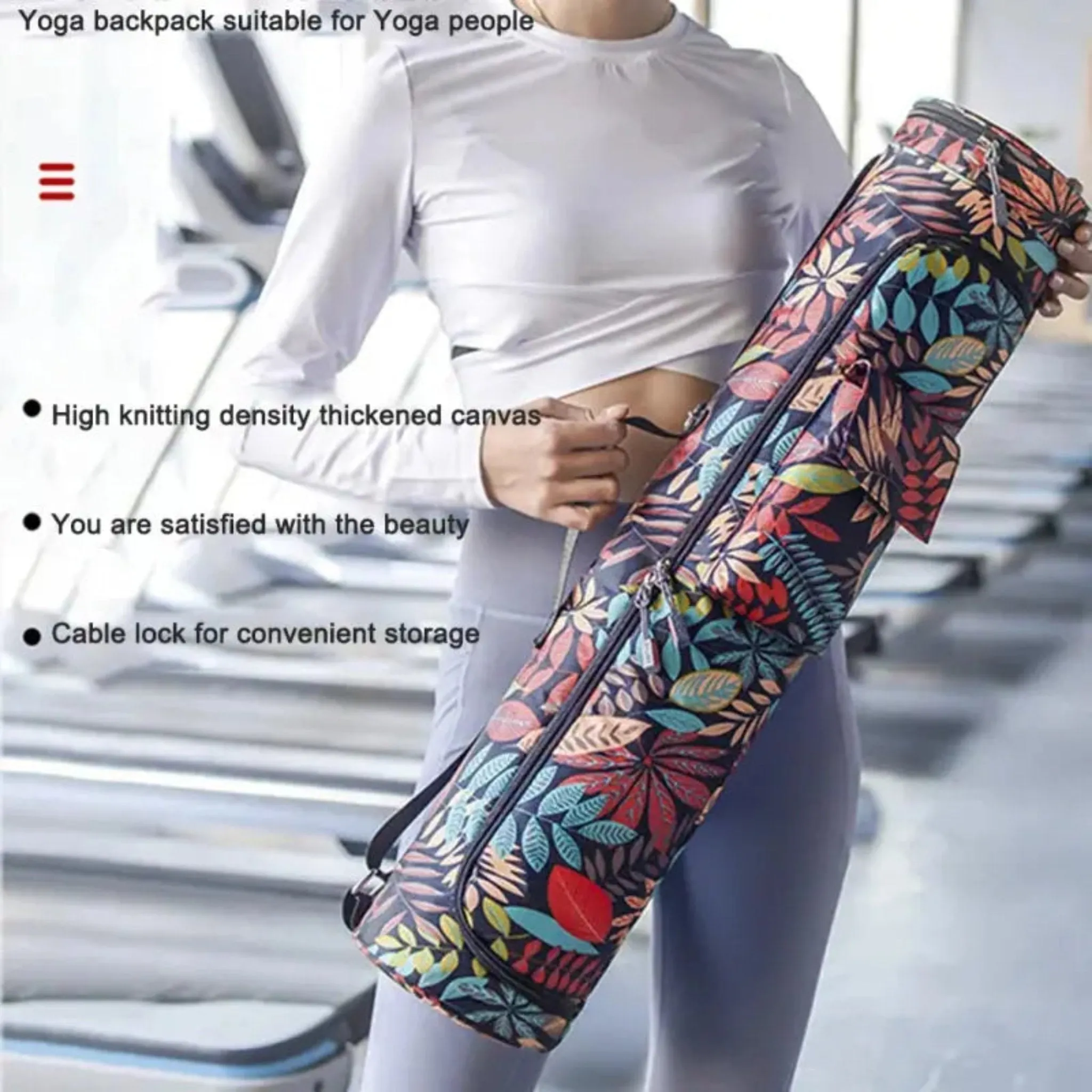 Yoga Mat Bag – Waterproof Sports Backpack for Gym & Travel