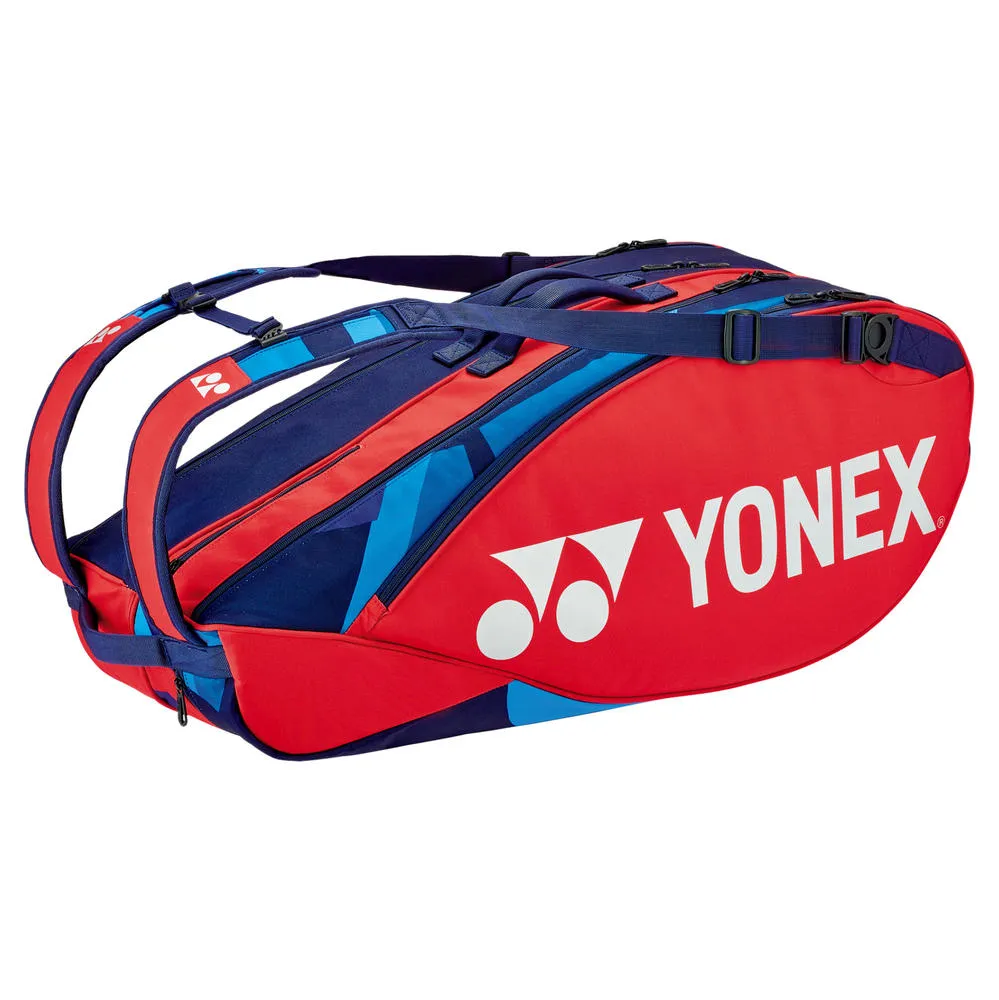 Yonex BA92226 Pro Racket Bag 6pcs (Scarlet)