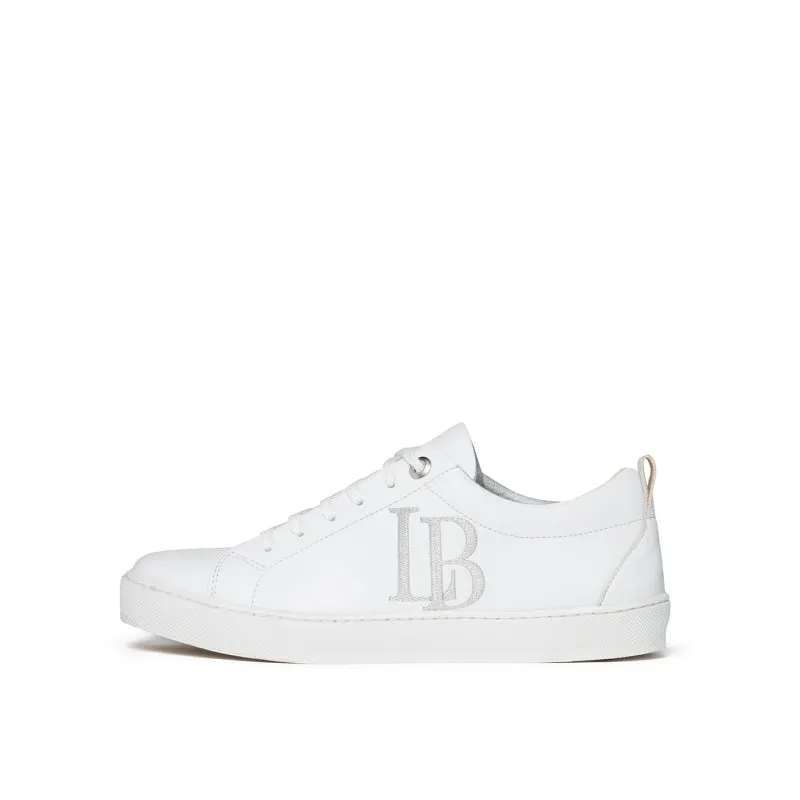 Zen LB White Apple Leather Sneakers Women