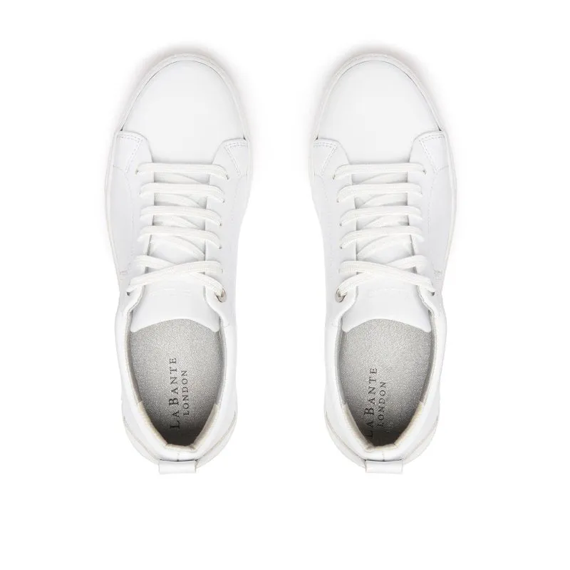 Zen LB White Apple Leather Sneakers Women